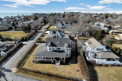 Located in the heart of Hyannis Port village this stately on Hyannisport Club in Massachusetts - for sale on GolfHomes.com, golf home, golf lot