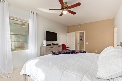 This fully furnished Sycamore model offers 2 bedrooms, 2 on Cimarron Golf Club in Arizona - for sale on GolfHomes.com, golf home, golf lot