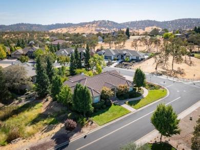 This stunning single-level custom home in the Knolls development on The Club at Copper Valley Golf Course in California - for sale on GolfHomes.com, golf home, golf lot