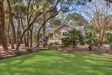 Charming 3 BR 2 BA Seabrook Island beach cottage situated on a on The Seabrook Island Club in South Carolina - for sale on GolfHomes.com, golf home, golf lot