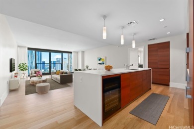 This upgraded unit boasts high-end finishes, including automated on Ala Wai Golf Course in Hawaii - for sale on GolfHomes.com, golf home, golf lot