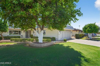 Updates abound in this move-in-ready 2-bed,2-bath,2+car garage on Sun City Riverview Golf Course in Arizona - for sale on GolfHomes.com, golf home, golf lot