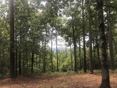 Beautiful sloped lot with some views of the Blue Ridge Mountains on The Cliffs At Keowee Falls in South Carolina - for sale on GolfHomes.com, golf home, golf lot
