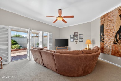 Updates abound in this move-in-ready 2-bed,2-bath,2+car garage on Sun City Riverview Golf Course in Arizona - for sale on GolfHomes.com, golf home, golf lot
