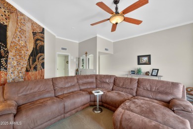 Updates abound in this move-in-ready 2-bed,2-bath,2+car garage on Sun City Riverview Golf Course in Arizona - for sale on GolfHomes.com, golf home, golf lot