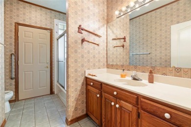 Spanish-style charm shines in this beautiful home set on an on Hillsboro Country Club in Texas - for sale on GolfHomes.com, golf home, golf lot