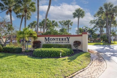 This lovely 1 bed/1.5 bath unit is located in the 55+ community on Monterey Yacht and Country Club in Florida - for sale on GolfHomes.com, golf home, golf lot