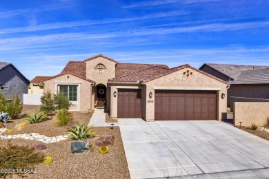 Stunning Bella Exterior Home with Luxurious Upgrades - Step into on Saddlebrooke Ranch Golf Club in Arizona - for sale on GolfHomes.com, golf home, golf lot