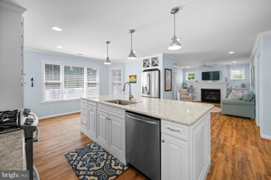 Stunning coastal home located just 3 miles to downtown Bethany on Salt Pond Golf Club in Delaware - for sale on GolfHomes.com, golf home, golf lot