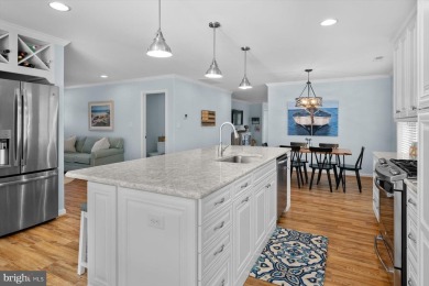 Stunning coastal home located just 3 miles to downtown Bethany on Salt Pond Golf Club in Delaware - for sale on GolfHomes.com, golf home, golf lot