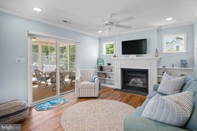 Stunning coastal home located just 3 miles to downtown Bethany on Salt Pond Golf Club in Delaware - for sale on GolfHomes.com, golf home, golf lot