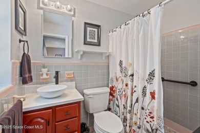 Welcome to your laid-back slice of coastal paradise, nestled on Spessard Holland Golf Course in Florida - for sale on GolfHomes.com, golf home, golf lot