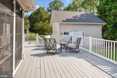 Stunning coastal home located just 3 miles to downtown Bethany on Salt Pond Golf Club in Delaware - for sale on GolfHomes.com, golf home, golf lot