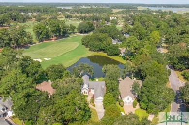 Situated on #10 Deer Creek course with wide open golf and lagoon on The Landings Club - Deer Creek in Georgia - for sale on GolfHomes.com, golf home, golf lot