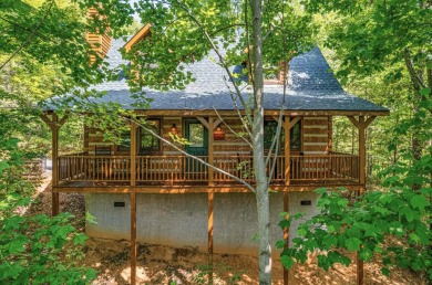 Have you ever dreamed of owning a classic TRUE LOG CABIN in the on Bent Creek Golf Course in Tennessee - for sale on GolfHomes.com, golf home, golf lot