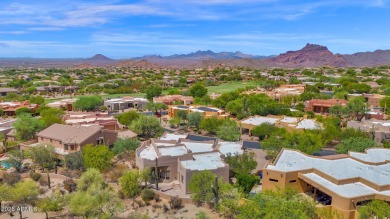 Discover this meticulously maintained custom home nestled within on Las Sendas Golf Club in Arizona - for sale on GolfHomes.com, golf home, golf lot