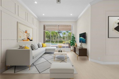 Luxury living awaits in this stunning one-story pool home on the on Weston Hills Country Club in Florida - for sale on GolfHomes.com, golf home, golf lot