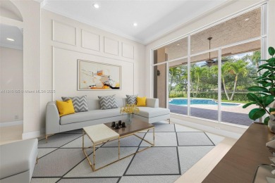 Luxury living awaits in this stunning one-story pool home on the on Weston Hills Country Club in Florida - for sale on GolfHomes.com, golf home, golf lot