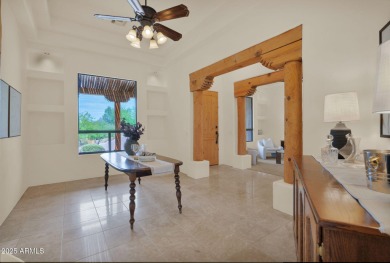 Discover this meticulously maintained custom home nestled within on Las Sendas Golf Club in Arizona - for sale on GolfHomes.com, golf home, golf lot