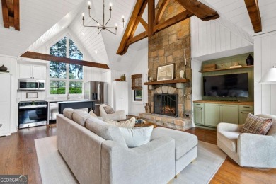 Dubbed *The Cottage on the Course,* this turnkey bungalow is on The Golf Club at Cuscowilla in Georgia - for sale on GolfHomes.com, golf home, golf lot