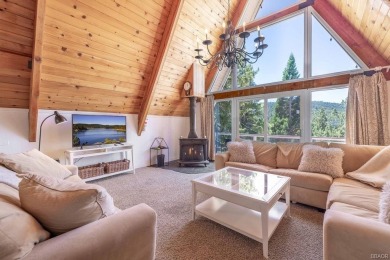 Tucked beneath a canopy of whispering pines, this on Big Bear Mountain Ski and Golf Resort in California - for sale on GolfHomes.com, golf home, golf lot