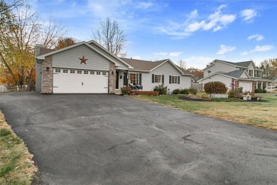 Welcome Home! This beautiful home has a HUGE fenced in backyard on Hammond Golf Club in Wisconsin - for sale on GolfHomes.com, golf home, golf lot