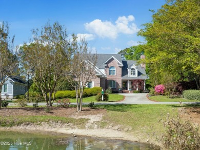 Stunning custom-built home by Kris Johnson, perfectly designed on Porters Neck Country Club in North Carolina - for sale on GolfHomes.com, golf home, golf lot