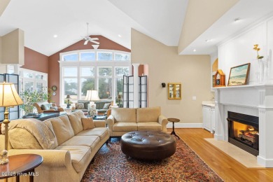 Stunning custom-built home by Kris Johnson, perfectly designed on Porters Neck Country Club in North Carolina - for sale on GolfHomes.com, golf home, golf lot