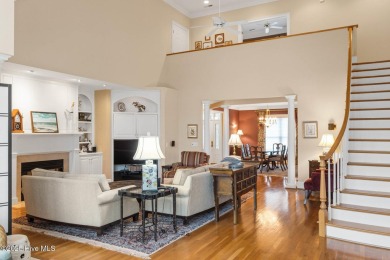 Stunning custom-built home by Kris Johnson, perfectly designed on Porters Neck Country Club in North Carolina - for sale on GolfHomes.com, golf home, golf lot
