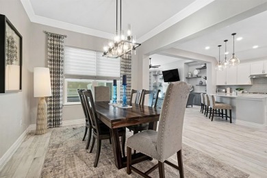 This stunning custom-built home, completed in 2025, showcases on Wildhorse Golf Club of Robson Ranch in Texas - for sale on GolfHomes.com, golf home, golf lot