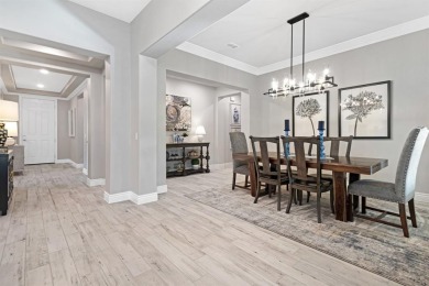 This stunning custom-built home, completed in 2025, showcases on Wildhorse Golf Club of Robson Ranch in Texas - for sale on GolfHomes.com, golf home, golf lot