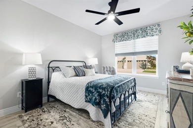 This stunning custom-built home, completed in 2025, showcases on Wildhorse Golf Club of Robson Ranch in Texas - for sale on GolfHomes.com, golf home, golf lot