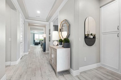 This stunning custom-built home, completed in 2025, showcases on Wildhorse Golf Club of Robson Ranch in Texas - for sale on GolfHomes.com, golf home, golf lot