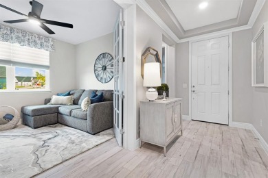 This stunning custom-built home, completed in 2025, showcases on Wildhorse Golf Club of Robson Ranch in Texas - for sale on GolfHomes.com, golf home, golf lot