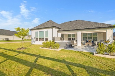 This stunning custom-built home, completed in 2025, showcases on Wildhorse Golf Club of Robson Ranch in Texas - for sale on GolfHomes.com, golf home, golf lot