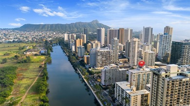 Cozy corner end unit that has been beautifully updated with on Ala Wai Golf Course in Hawaii - for sale on GolfHomes.com, golf home, golf lot