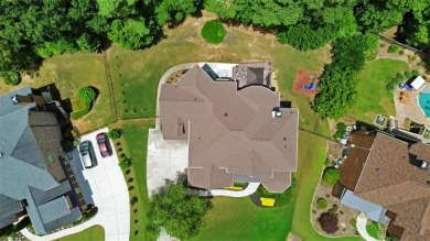 Welcome to this luxurious 5-bedroom, 4-bathroom estate nestled on Hamilton Mill Golf Club in Georgia - for sale on GolfHomes.com, golf home, golf lot