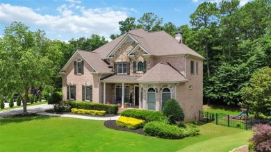 Welcome to this luxurious 5-bedroom, 4-bathroom estate nestled on Hamilton Mill Golf Club in Georgia - for sale on GolfHomes.com, golf home, golf lot