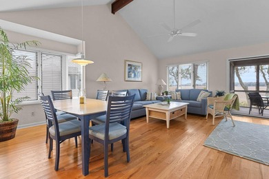 Two-Bedroom, Two-and-a-Half Bath End-Unit, Townhouse with Creek on The Seabrook Island Club in South Carolina - for sale on GolfHomes.com, golf home, golf lot