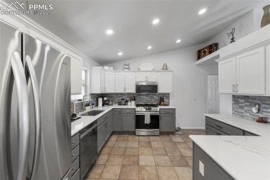 Welcome to this stunning 5-bedroom, 3-bathroom ranch-style home on Desert Hawk At Pueblo West in Colorado - for sale on GolfHomes.com, golf home, golf lot