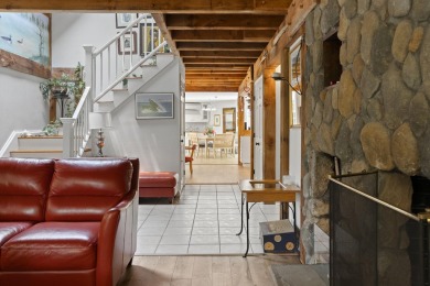 Thoughtfully designed post-and-beam home that blends character on Farm Neck Golf Club in Massachusetts - for sale on GolfHomes.com, golf home, golf lot