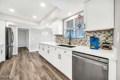 Your dream home awaits. Stunning remodeled 2 bedroom, 2 bath, 2 on Sun City Lakes West and East in Arizona - for sale on GolfHomes.com, golf home, golf lot