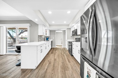 Your dream home awaits. Stunning remodeled 2 bedroom, 2 bath, 2 on Sun City Lakes West and East in Arizona - for sale on GolfHomes.com, golf home, golf lot