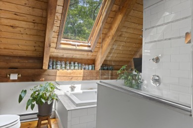 Thoughtfully designed post-and-beam home that blends character on Farm Neck Golf Club in Massachusetts - for sale on GolfHomes.com, golf home, golf lot