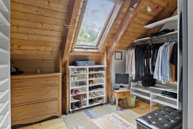 Thoughtfully designed post-and-beam home that blends character on Farm Neck Golf Club in Massachusetts - for sale on GolfHomes.com, golf home, golf lot