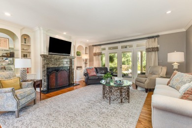 Experience luxury living where waterfront serenity meets golf on Country Club of Johnston County in North Carolina - for sale on GolfHomes.com, golf home, golf lot