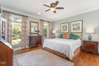 Experience luxury living where waterfront serenity meets golf on Country Club of Johnston County in North Carolina - for sale on GolfHomes.com, golf home, golf lot
