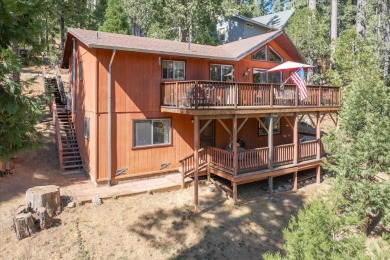 Close to everything fun is this cozy rustic family cabin nestled on Sequoia Woods Country Club in California - for sale on GolfHomes.com, golf home, golf lot