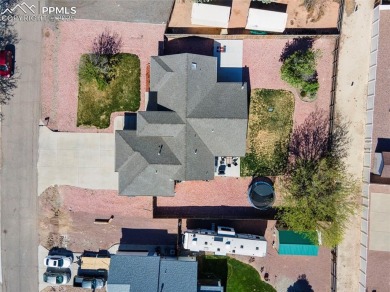 Welcome to this stunning 5-bedroom, 3-bathroom ranch-style home on Desert Hawk At Pueblo West in Colorado - for sale on GolfHomes.com, golf home, golf lot
