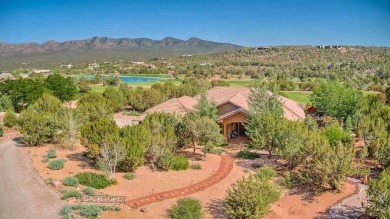Stunning Custom Nestled in the East Mountains between Santa Fe on Paa-Ko Ridge Golf Club  in New Mexico - for sale on GolfHomes.com, golf home, golf lot